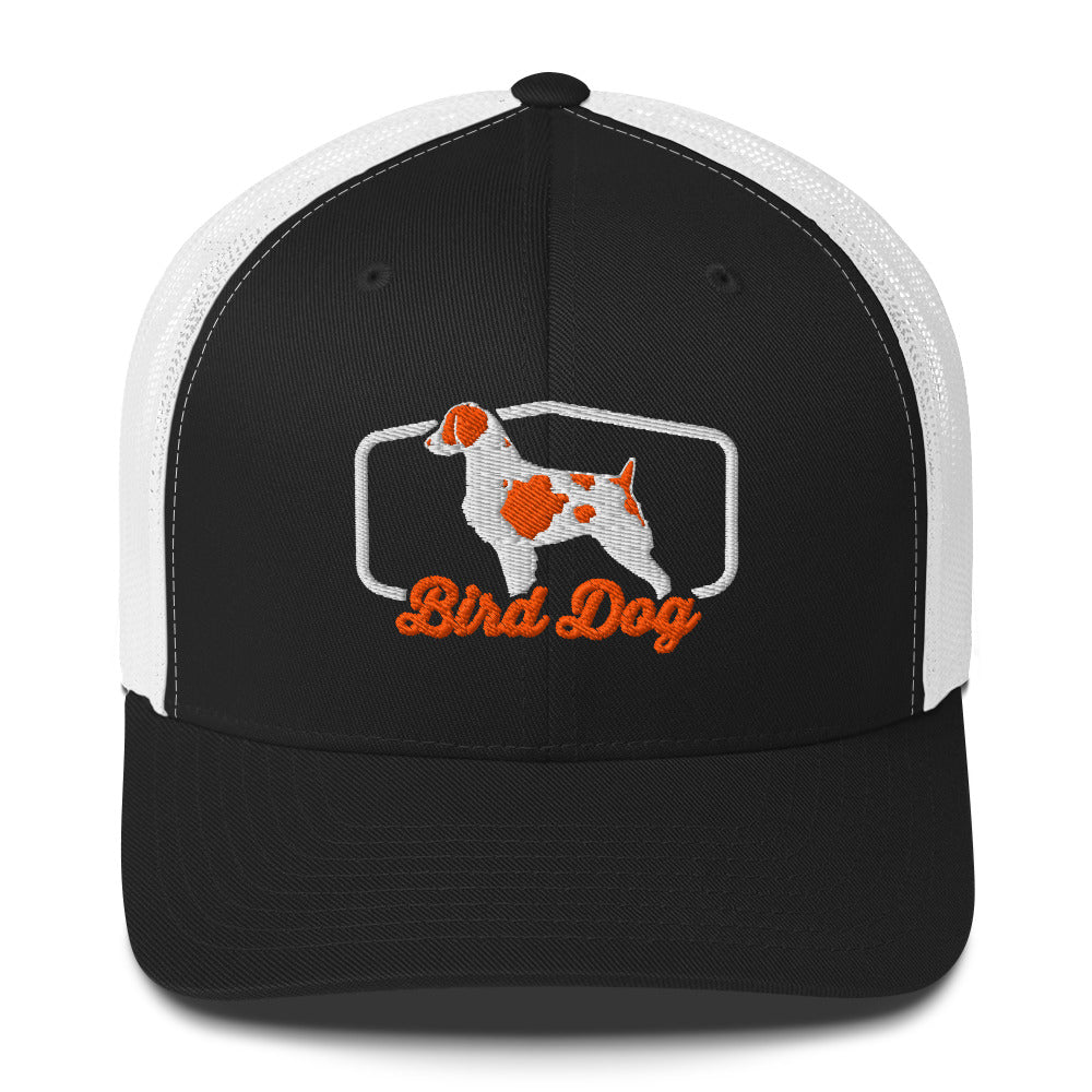 hunting dog trucker hat