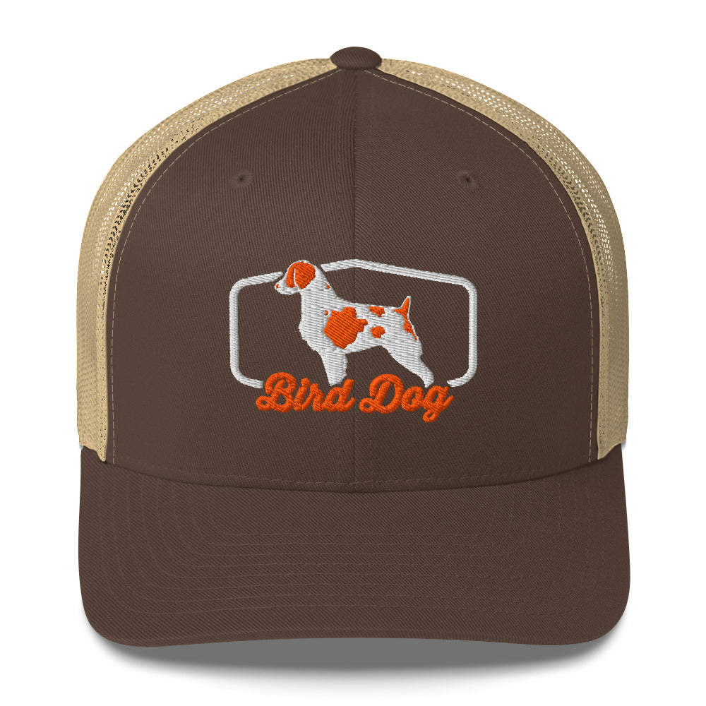hunting dog trucker hat