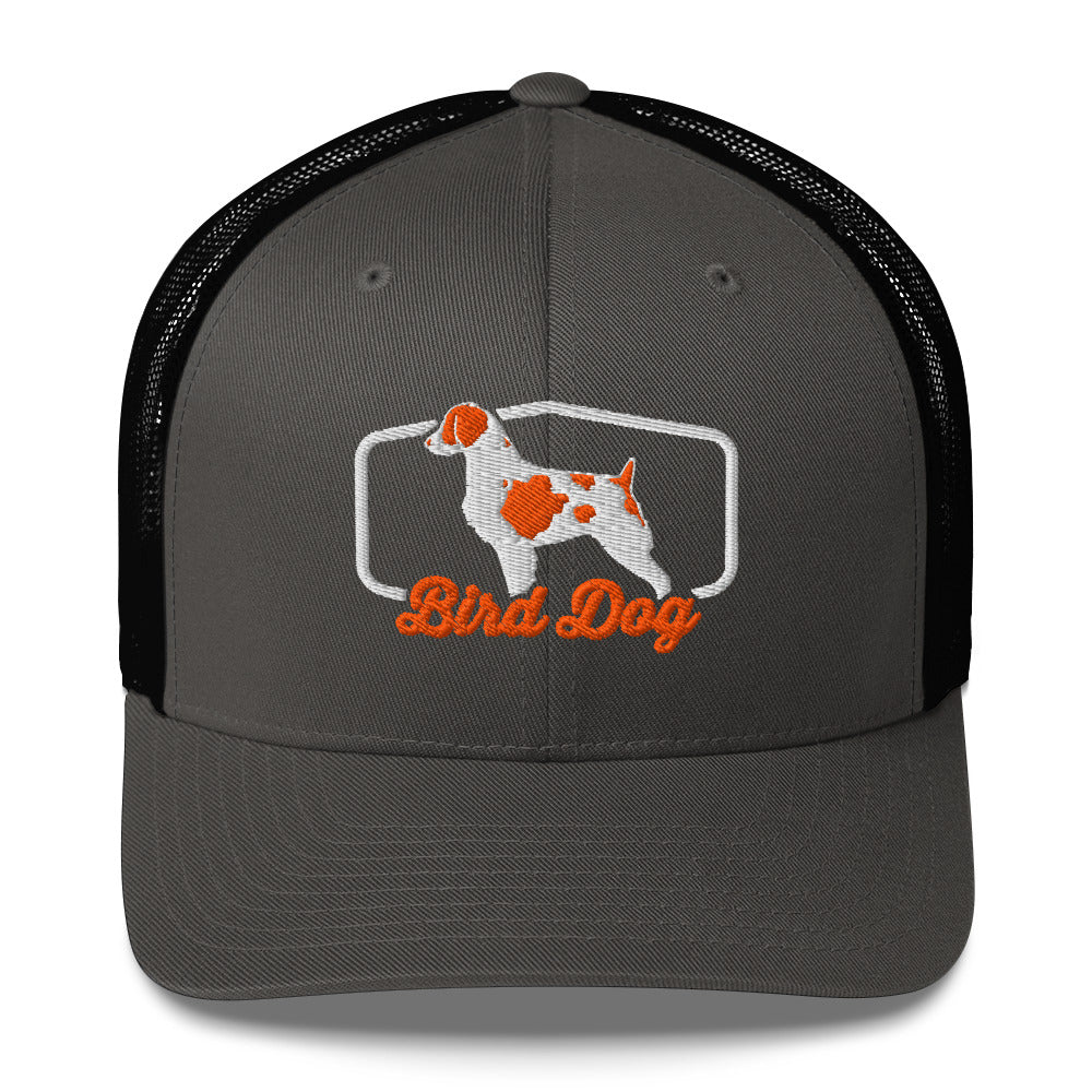 hunting dog trucker hat
