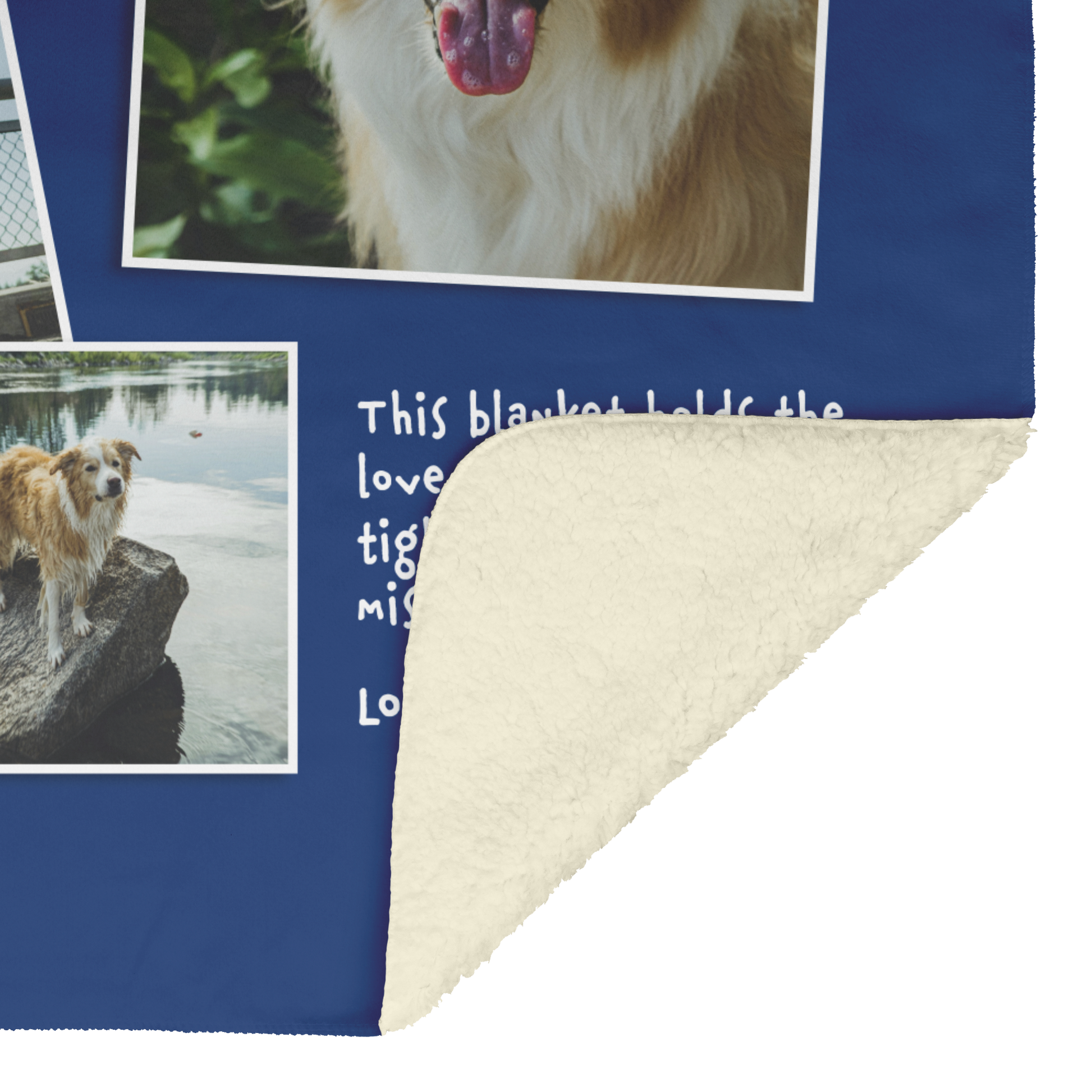 in loving memory pet blanket