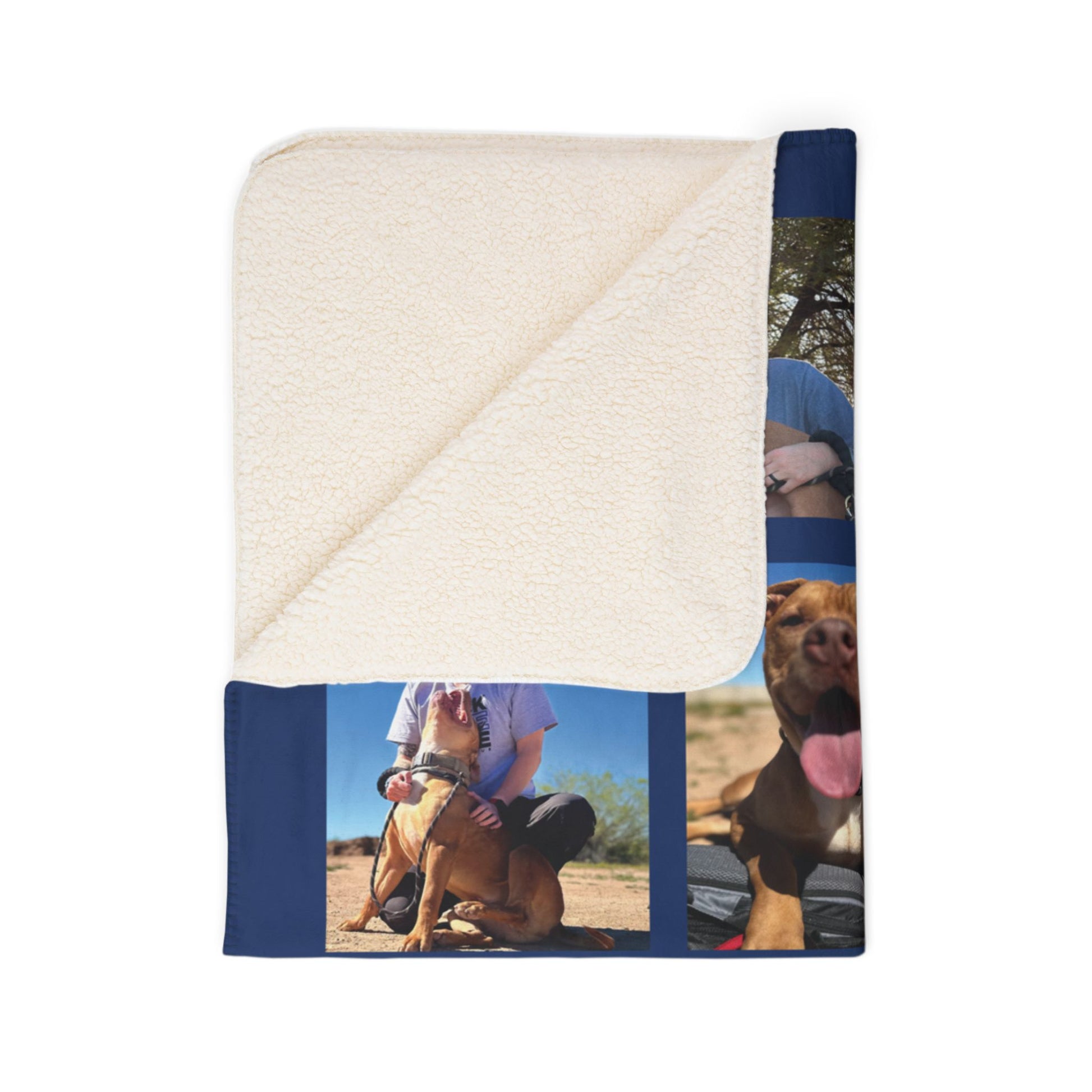 custom collage pet blanket