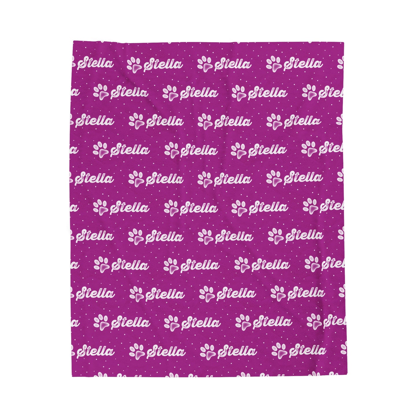 custom pet blanket