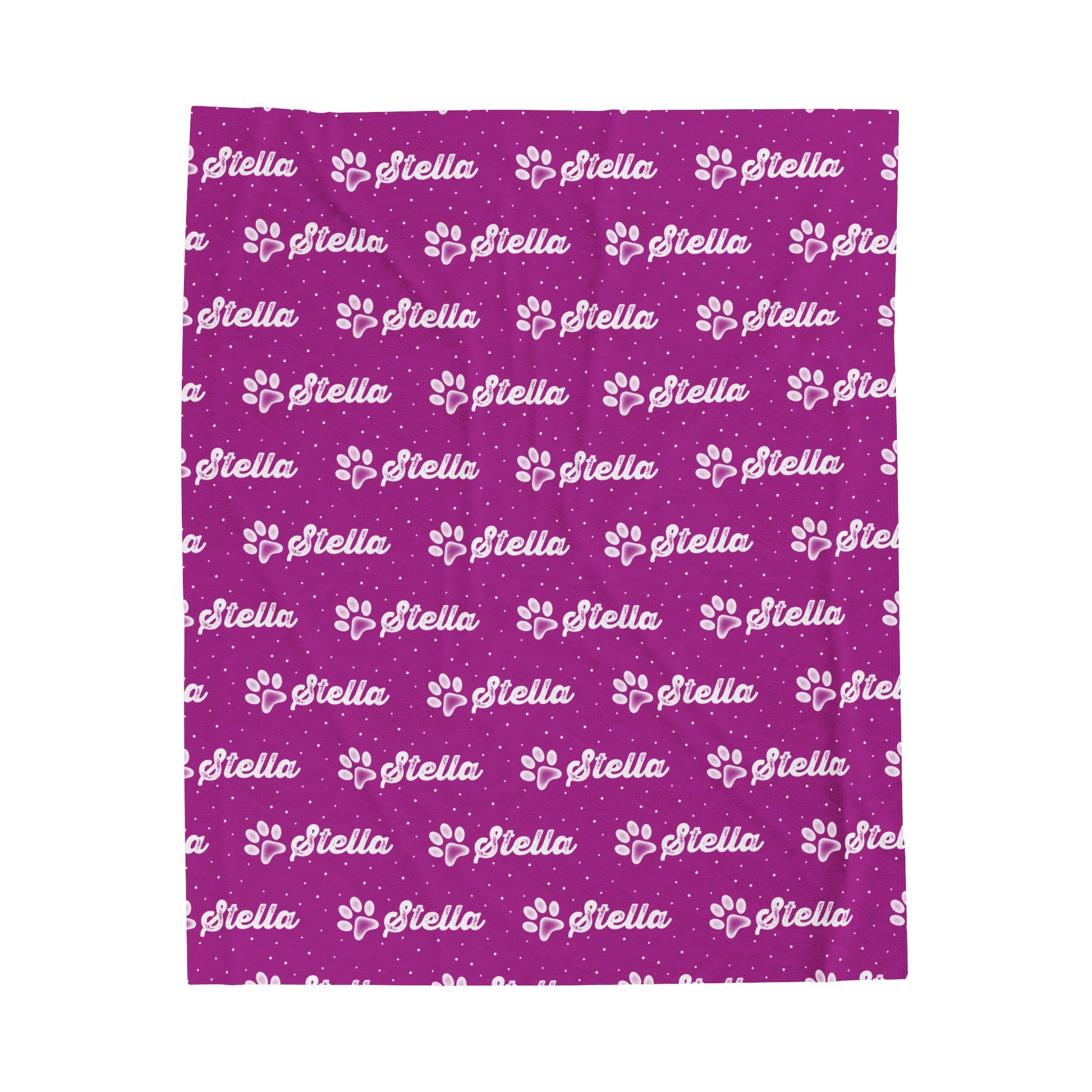 custom pet blanket