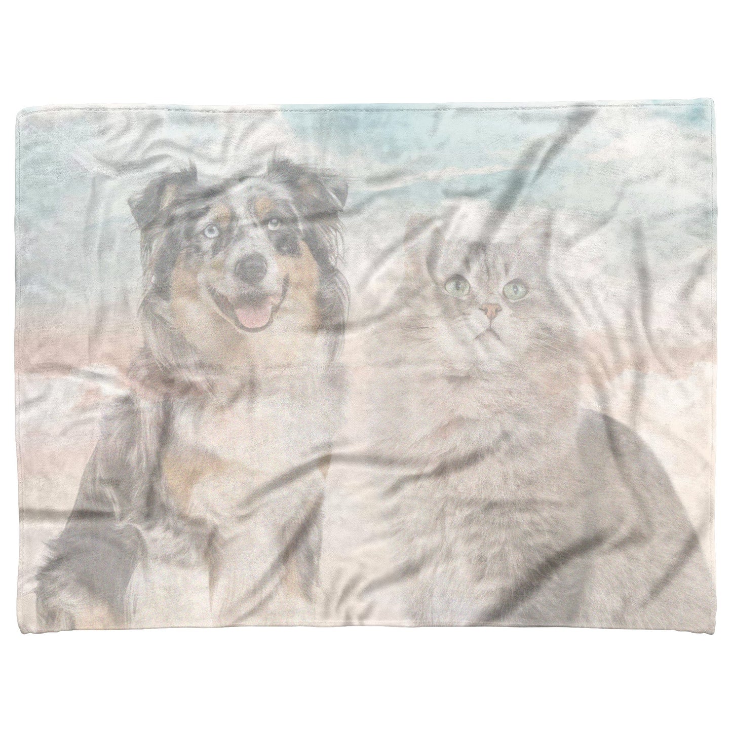 custom pet blanket