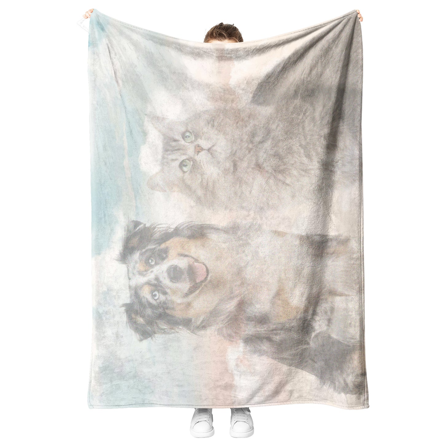 custom pet blanket