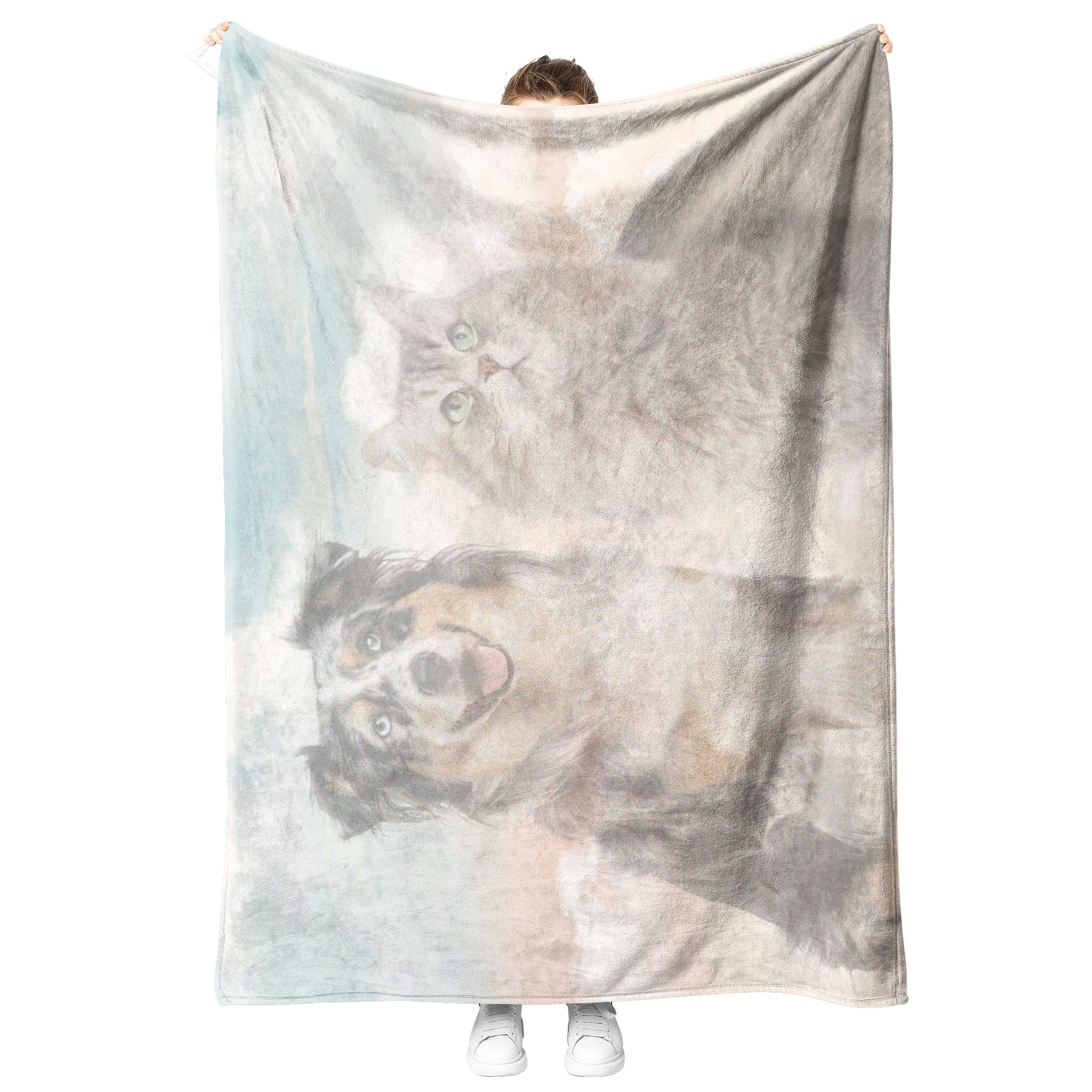 custom pet blanket