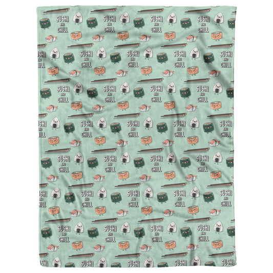 Sushi & Chill Pet Blanket