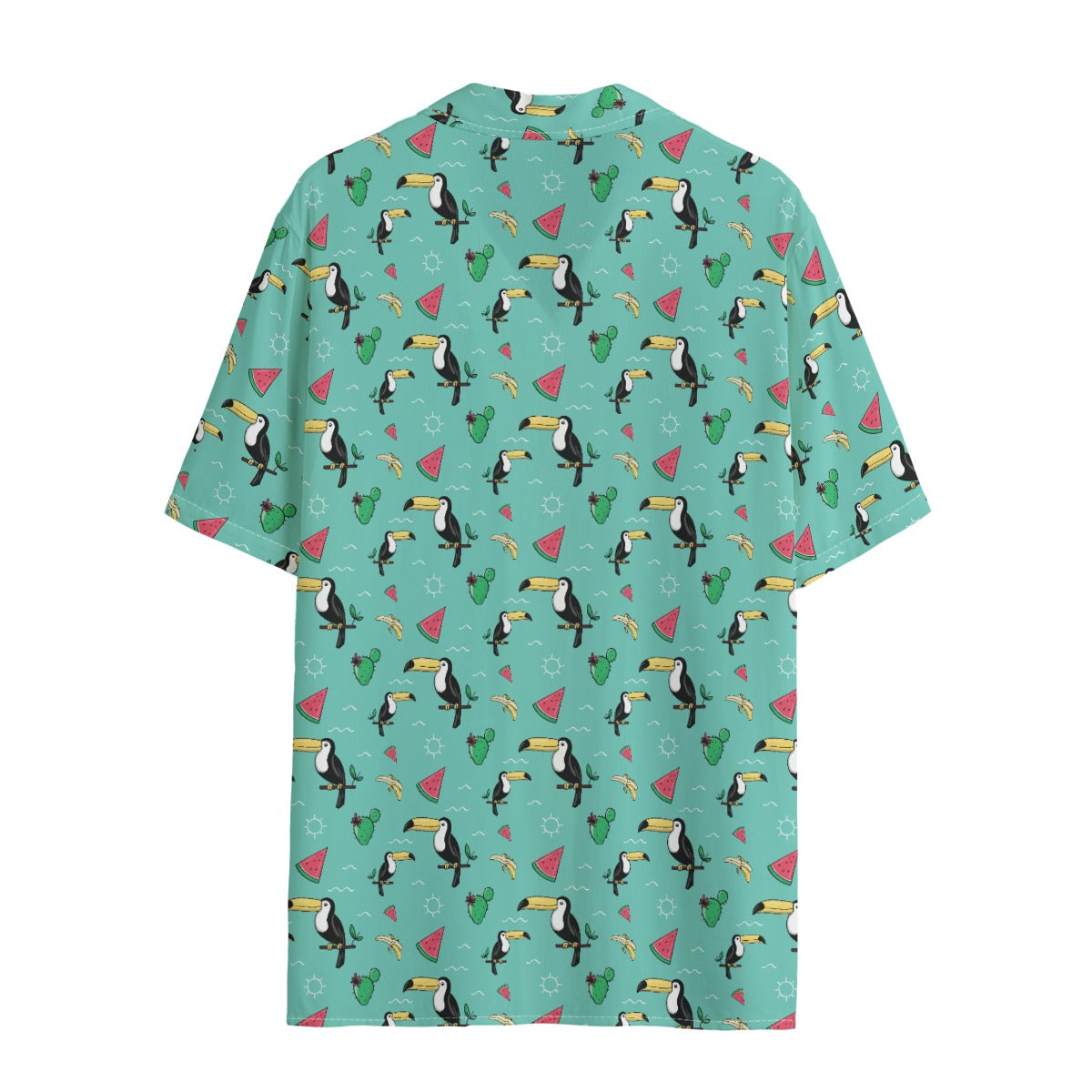 Matching human and pet hawaiian shirts