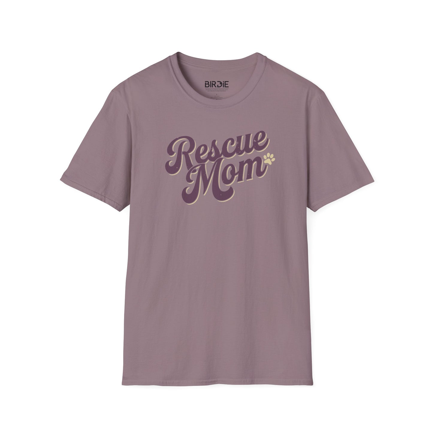 Rescue Mom Retro T-Shirt