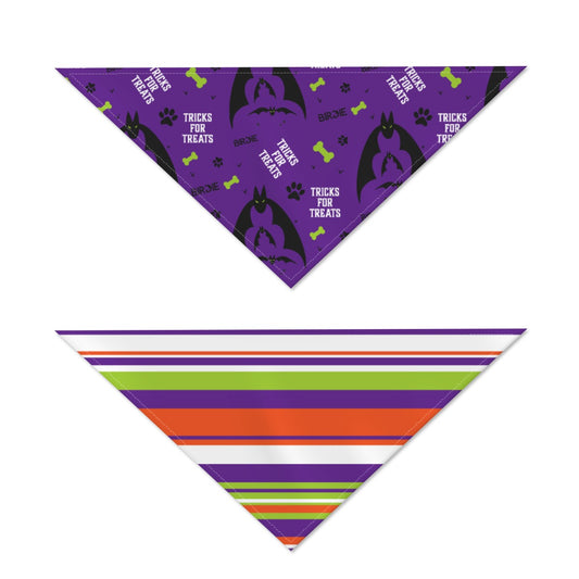 Treats for Tricks Double Sided Pet Bandana