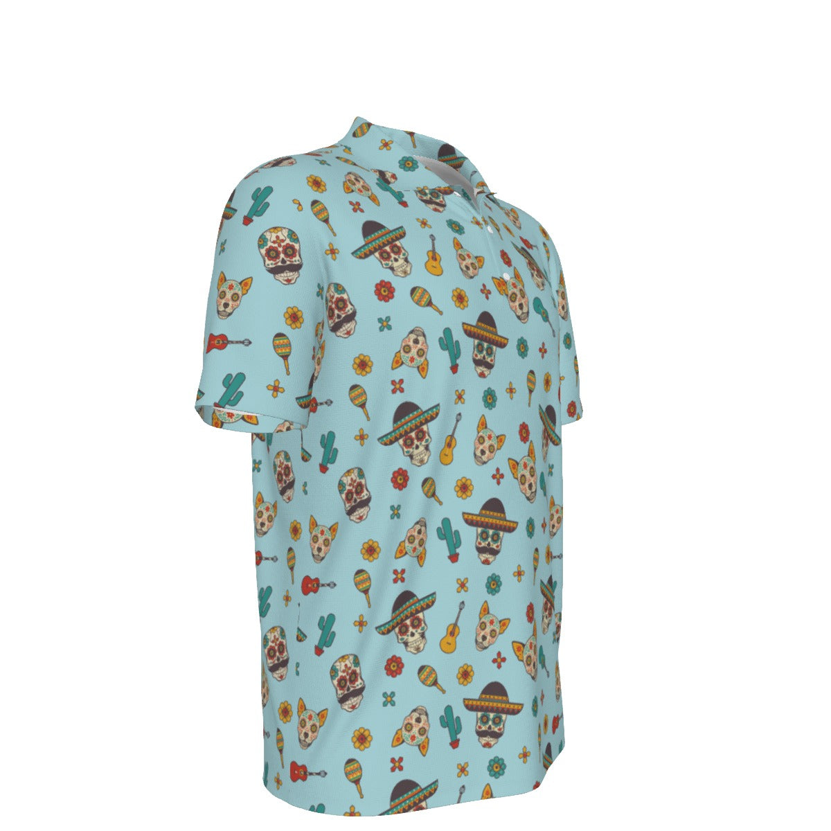Dia De Paws Men's EzLuau Weekender