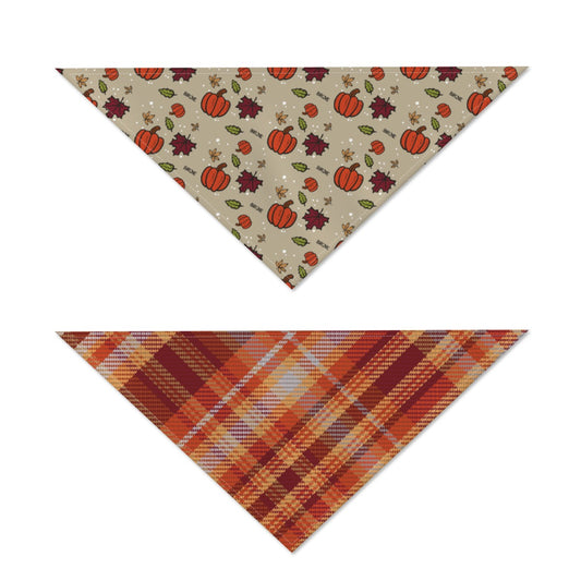 Fresh Farm Pumpkins Double Sided Bandana