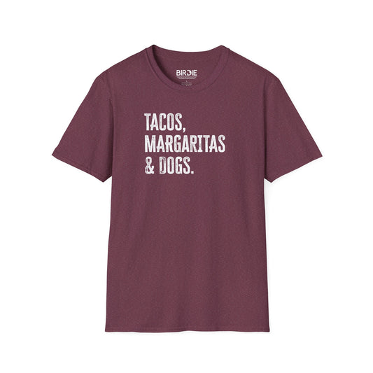 Taco, Margaritas, & Dogs T-Shirt