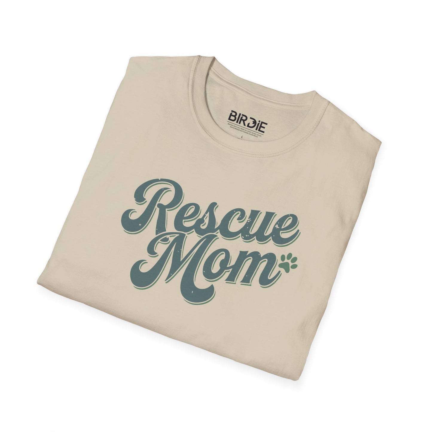 Rescue Mom Retro T-Shirt