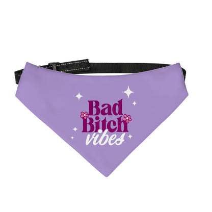 Bad Bitch Vibes Pet Bandana Collar