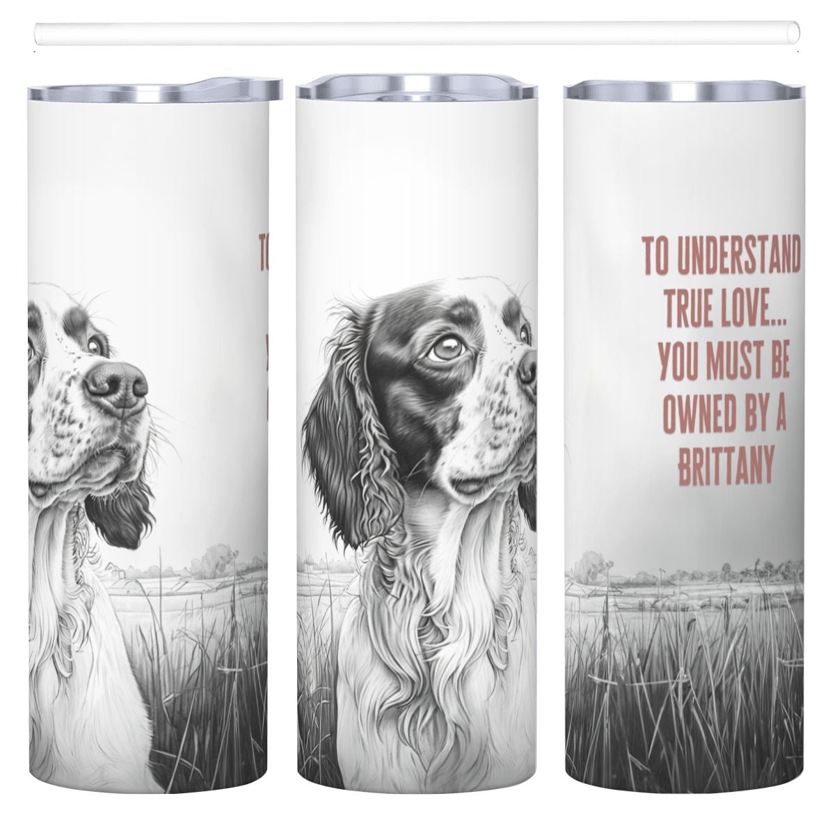 A Britt's Love Skinny Tumbler 20oz