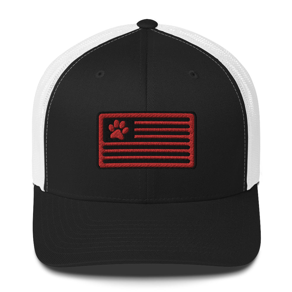 Dog trucker hat