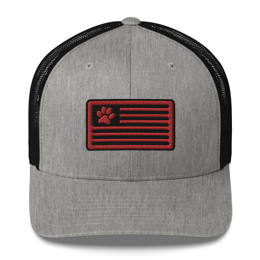 Dog trucker hat