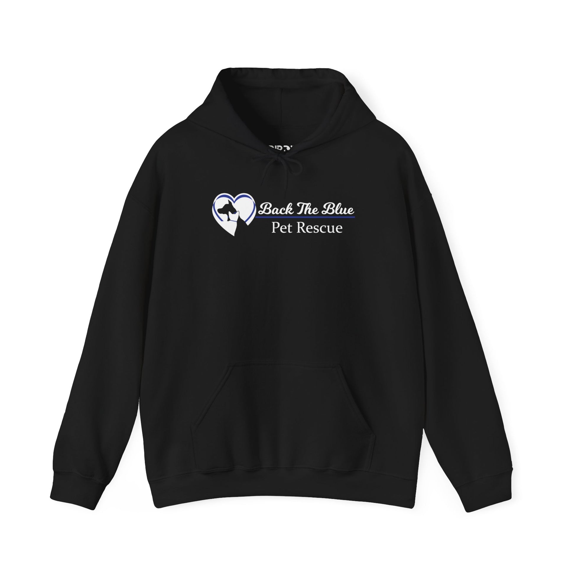 Back The Blue Pet Rescue Hoodie