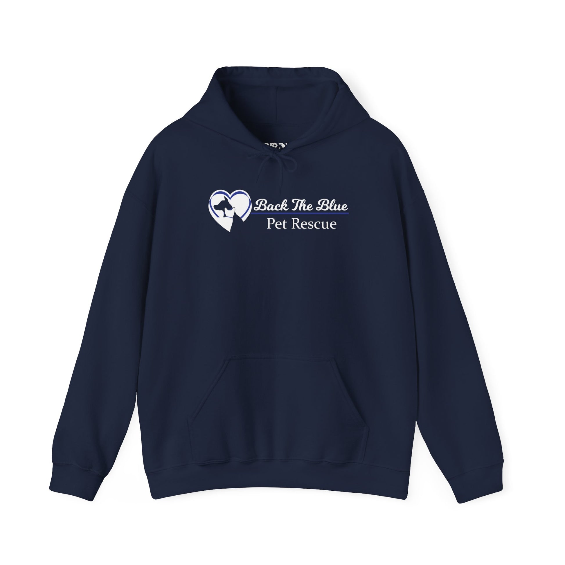 Back The Blue Pet Rescue Hoodie