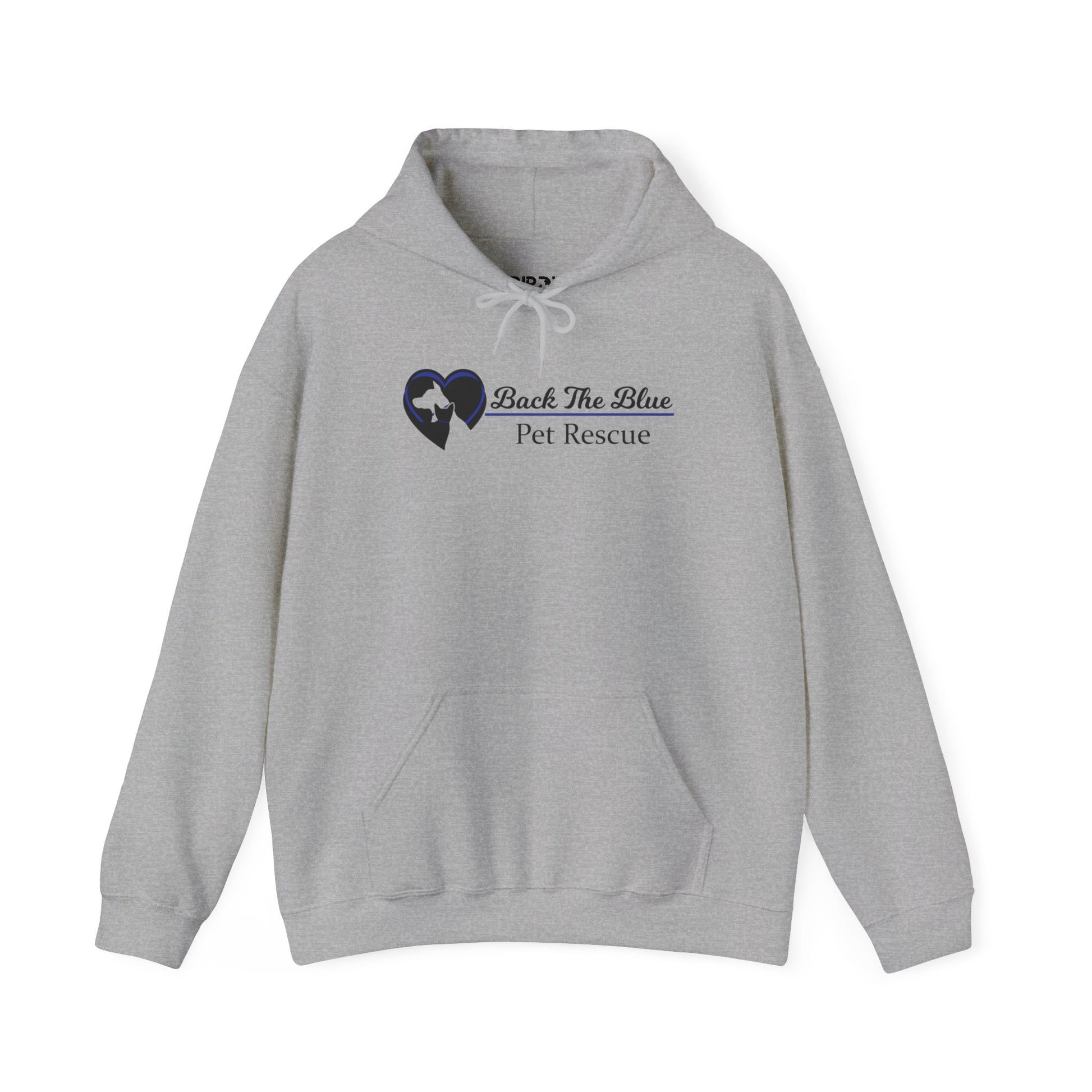 Back The Blue Pet Rescue Hoodie