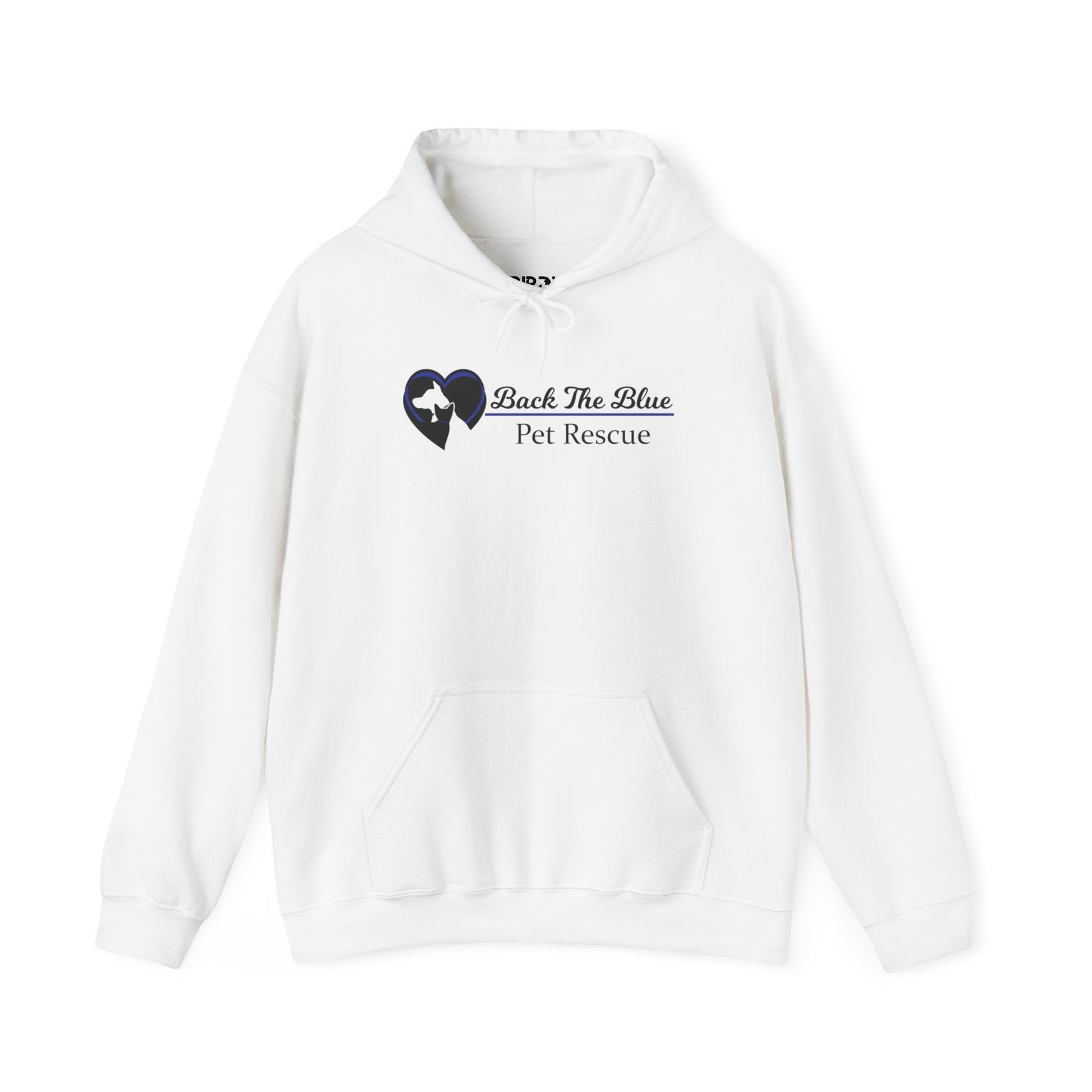 Back The Blue Pet Rescue Hoodie