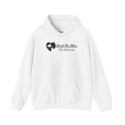 Back The Blue Pet Rescue Hoodie