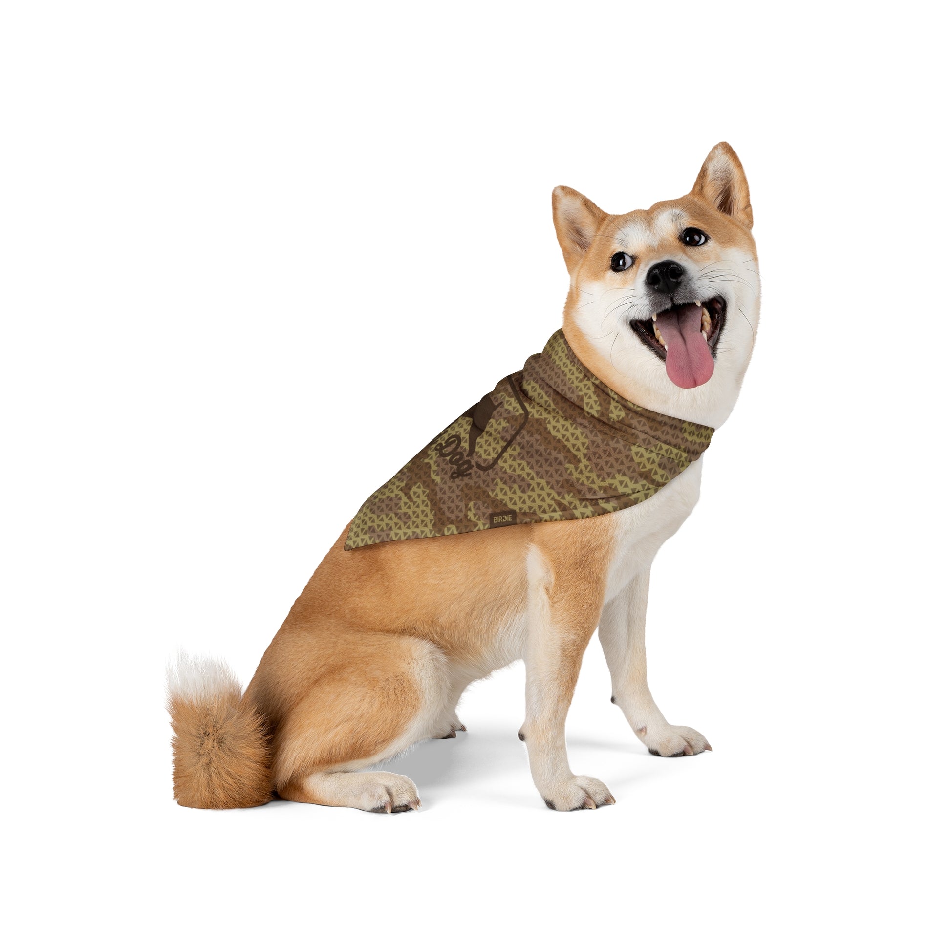 camo dog bandana