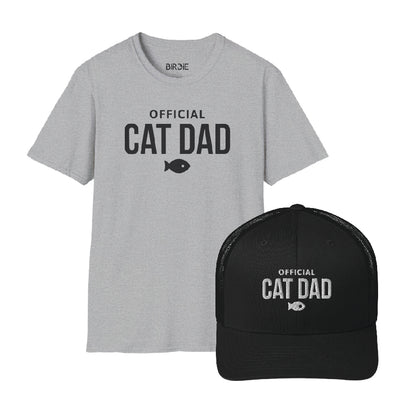 Cat dad shirt