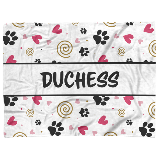 custom pet blanket
