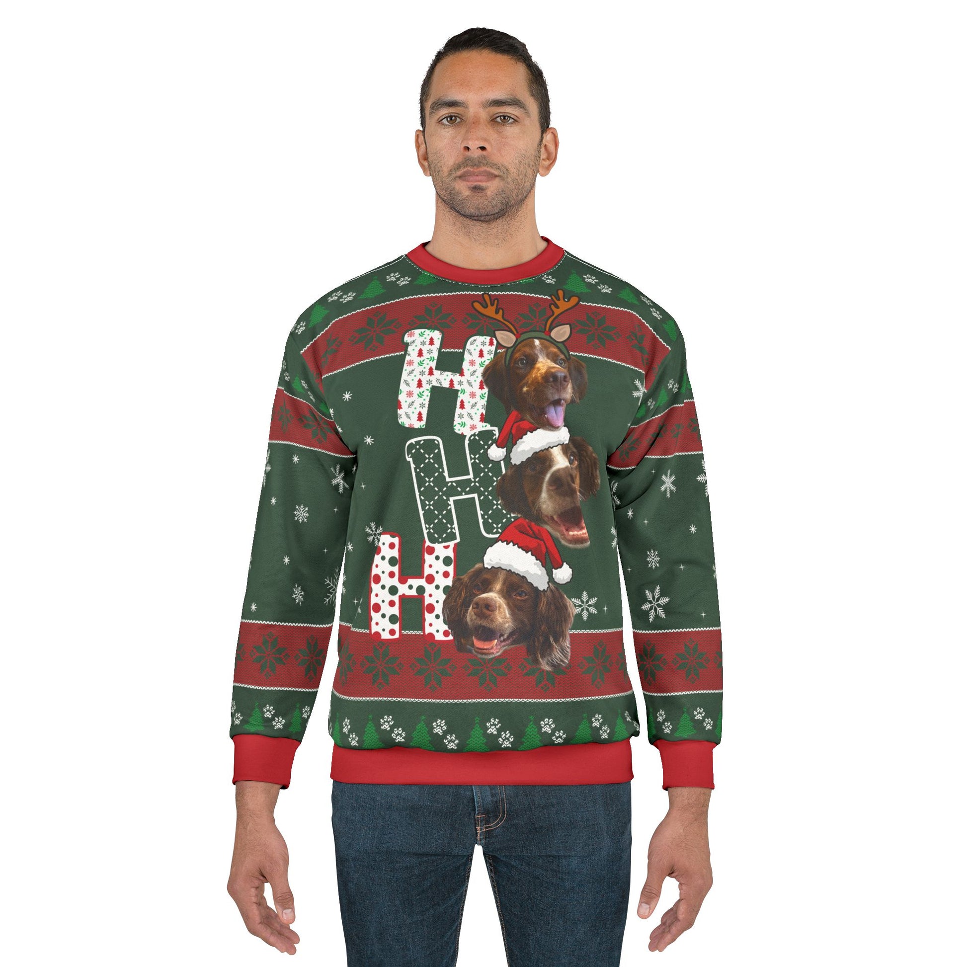 Personalized ugly Christmas sweater