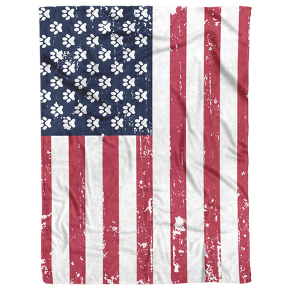 american flag blanket