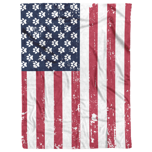american flag blanket