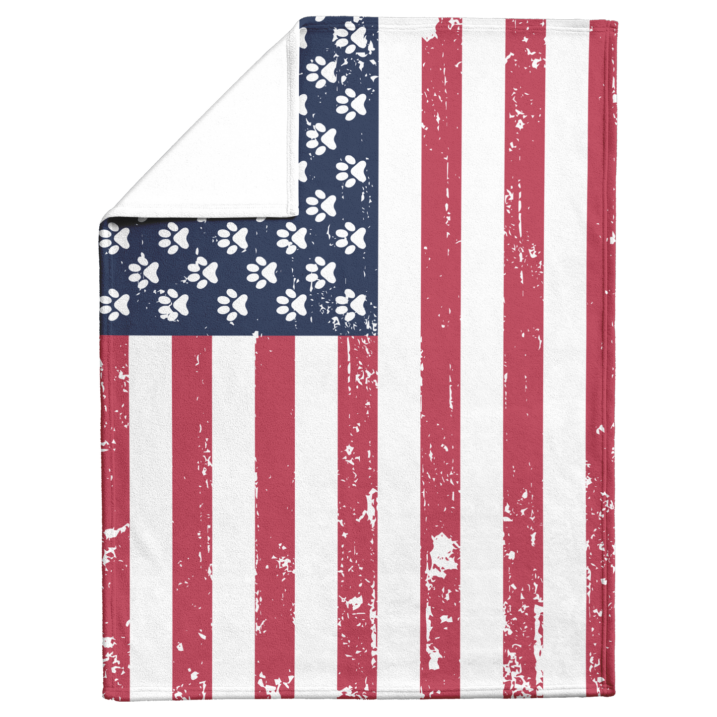 american flag blanket
