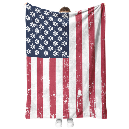 american flag blanket