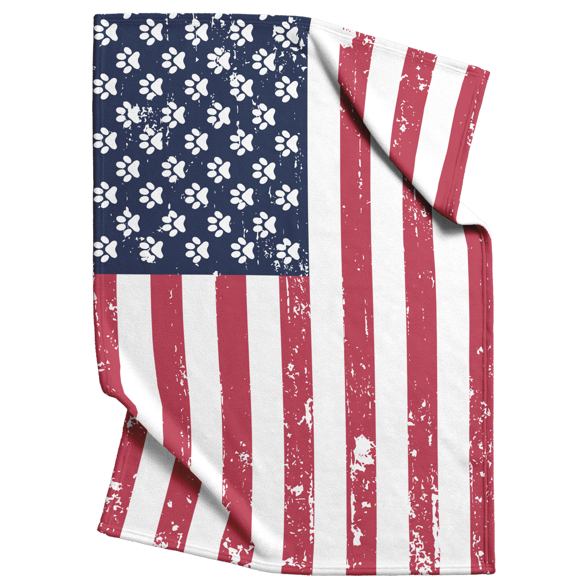 american flag blanket