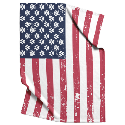 american flag blanket