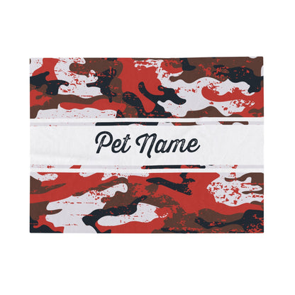 custom pet blanket