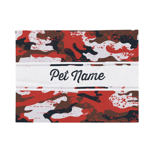 custom pet blanket