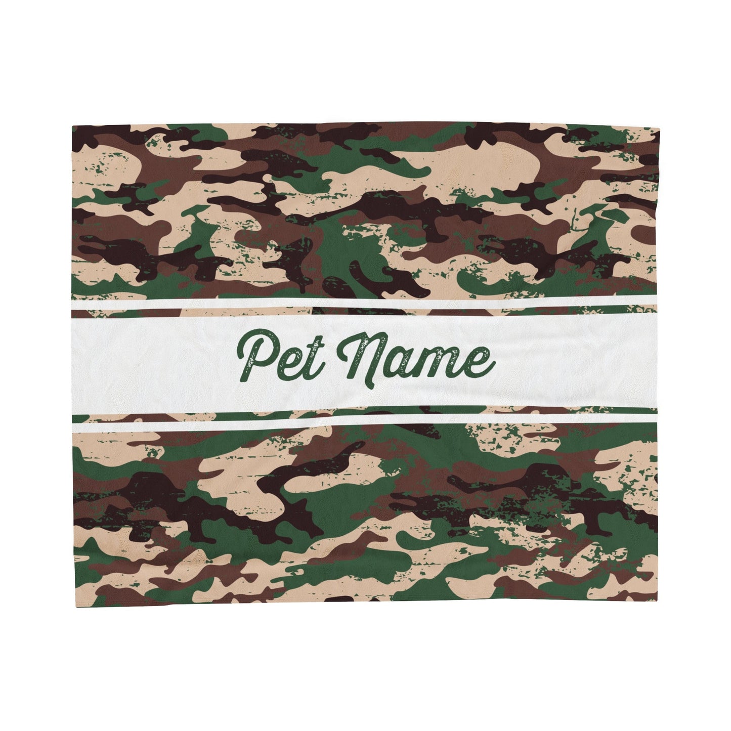 custom pet blanket
