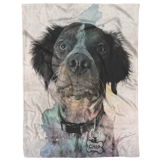 custom pet blanket