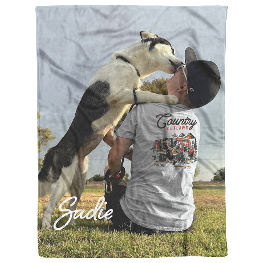 Pet Photo Blanket