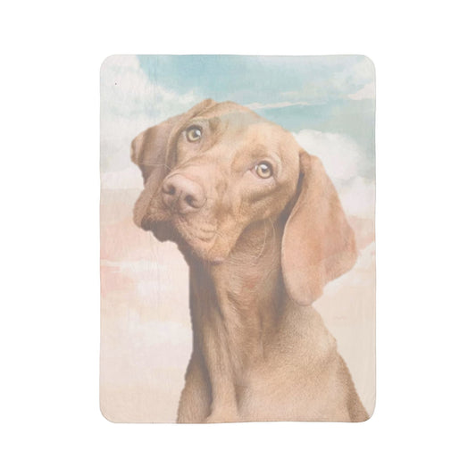 custom pet photo blanket
