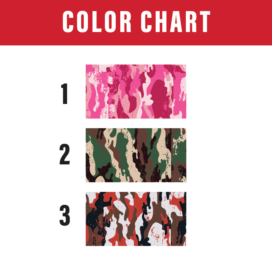 camo color chart