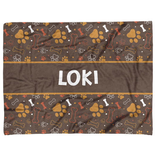 custom pet blanket
