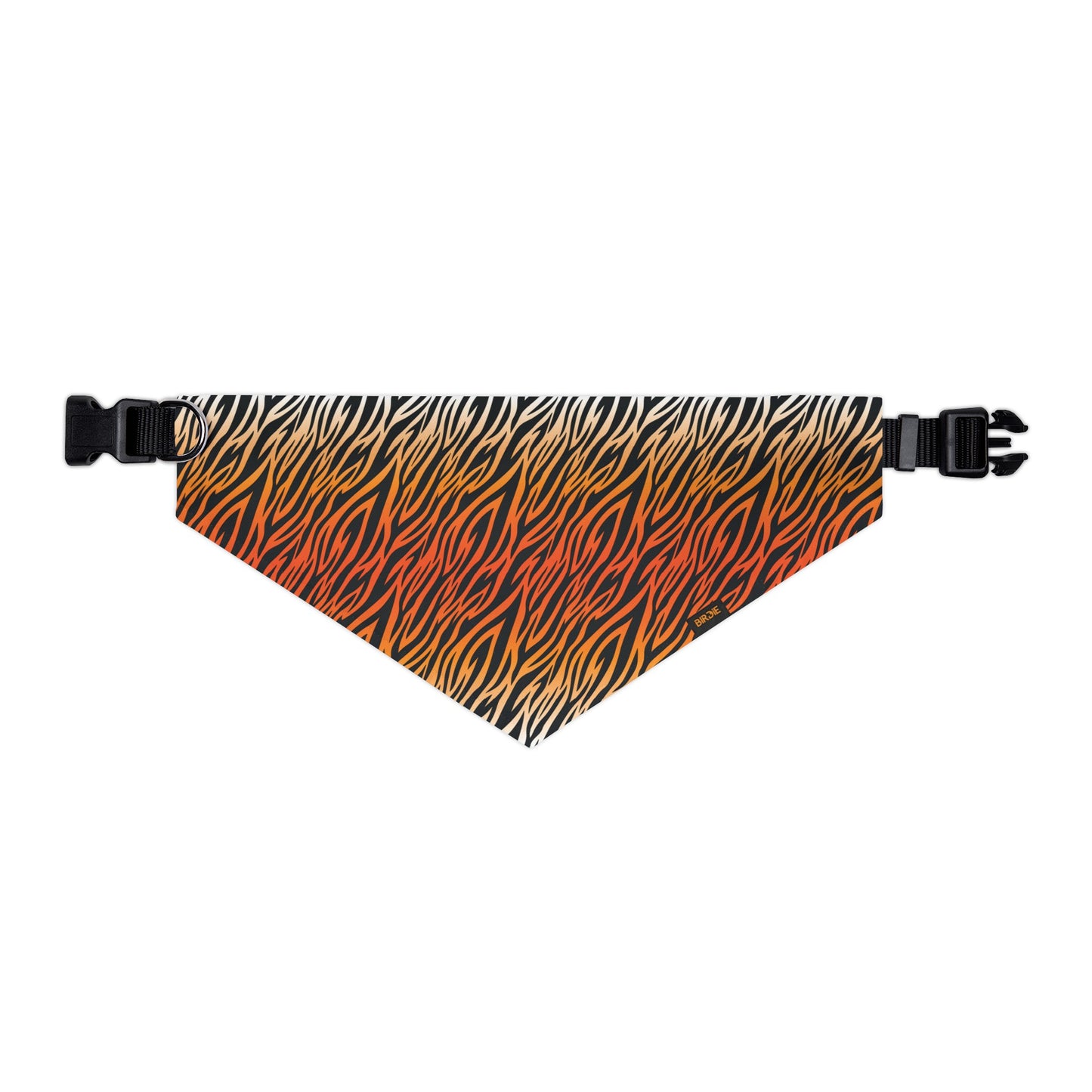 Striped Tiger Pet Bandana Collar