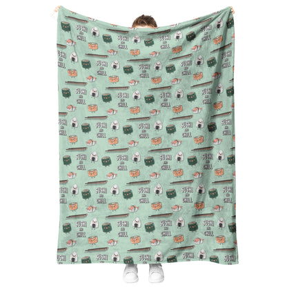 Sushi & Chill Pet Blanket