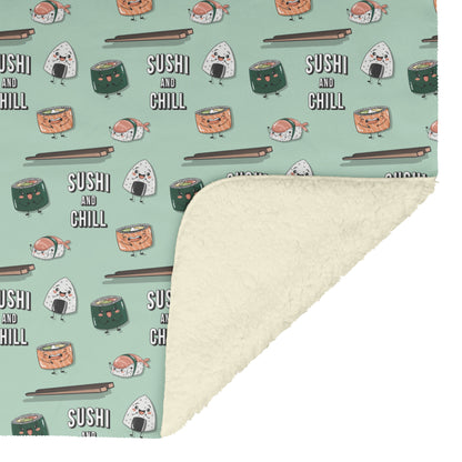 Sushi & Chill Pet Blanket