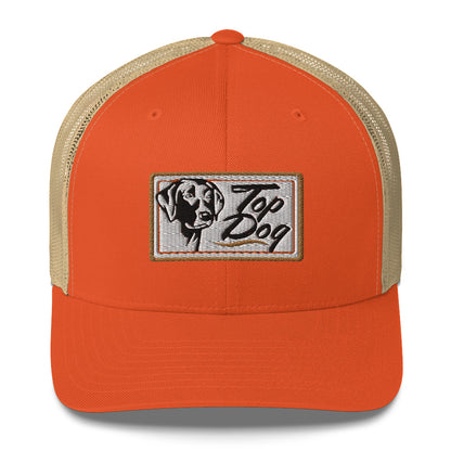 Dog trucker hat