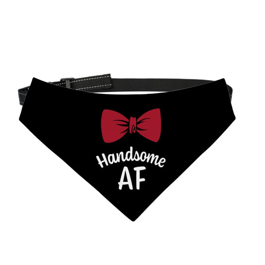 Handsome AF Pet Bandana Collar